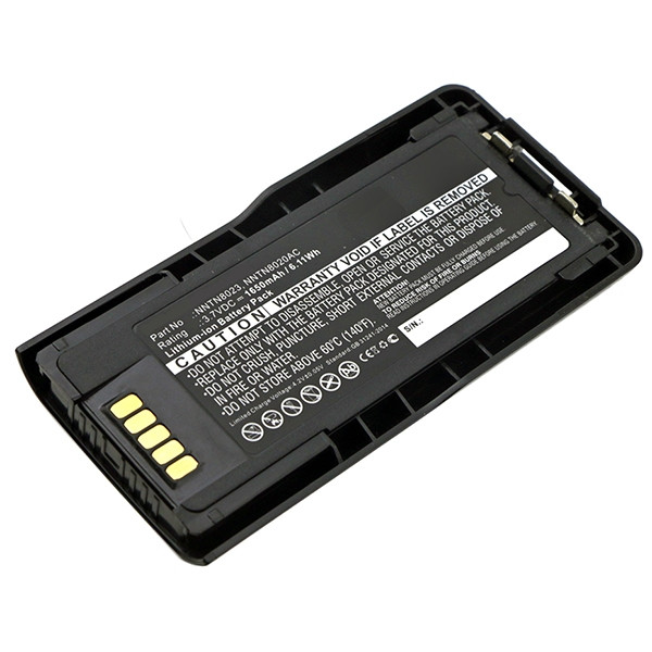 Motorola NNTN8023 / NNTN8020AC / NNTN8023AC accu (3.7 V, 1650 mAh, 123accu huismerk)  AMO00355 - 1