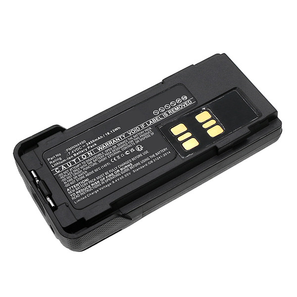 Motorola PMNN4418 / PMNN4490 / PMNN4490A accu (2450 mAh, 123accu huismerk)  AMO00560 - 1
