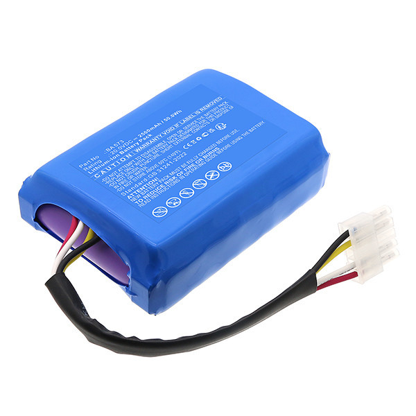 Mowox BA 573 accu (20 V, 2500 mAh, 123accu huismerk) AMO00602 - 1