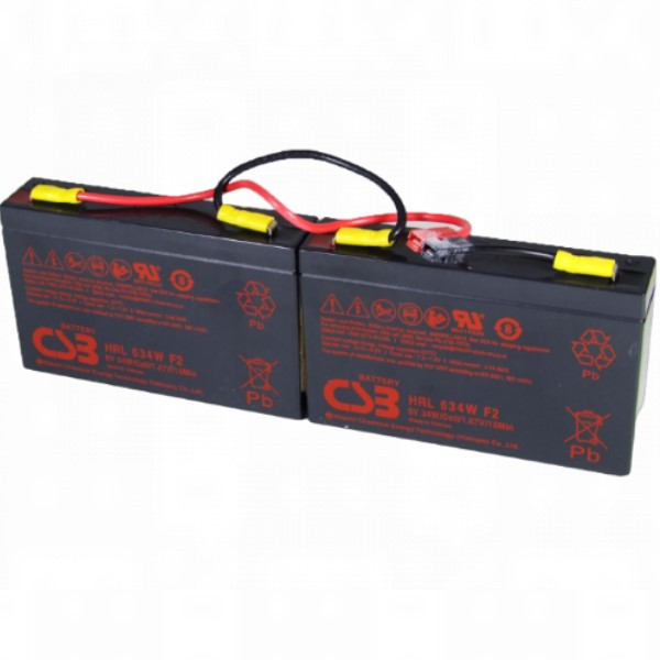 CSB UPS RBC18 / APCRBC18 / Cartridge #18 accu vervangingsset (12V, 9.0Ah) ANR00045 - 1