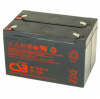 CSB UPS RBC3 / APCRBC3 / Cartridge #3 accu vervangingsset (6V, 12Ah) ANR00036 - 1