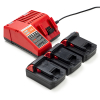 NRG Pack: 3x Milwaukee M18 B2 / 4932430062 accu's + lader (18 V, 2.0 Ah, 123accu huismerk)