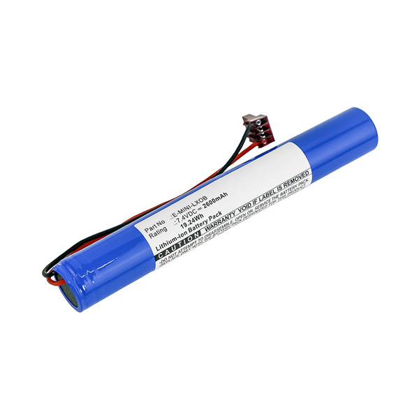 NTI E-MINI-LXOB accu (2600 mAh, 123accu huismerk)  ANT00070 - 1