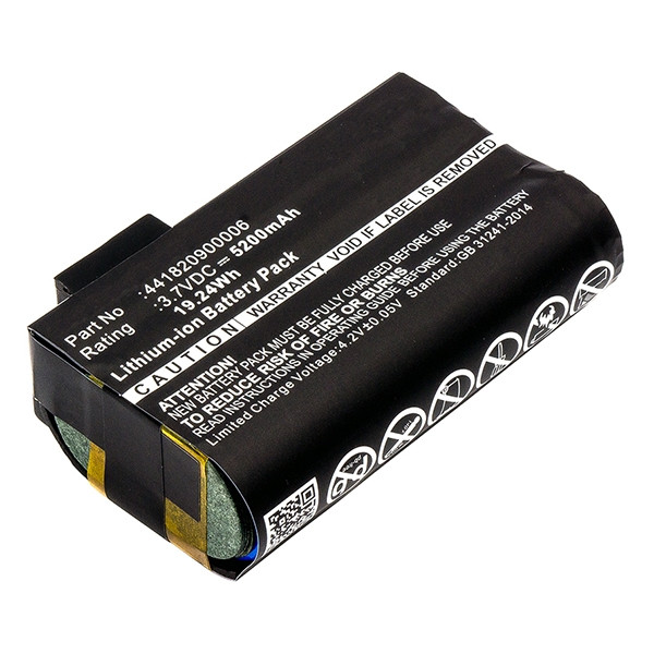 Nautiz 441820900006 accu (3.7 V, 5200 mAh, 123accu huismerk)  ANA00060 - 1