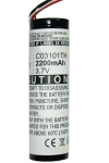 Navigon C03101TH / 338937010074 accu (2200 mAh, 123accu huismerk) ANA00021 - 1