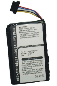 Navman E3MT07135211 accu (1500 mAh, 123accu huismerk)  ANA00008