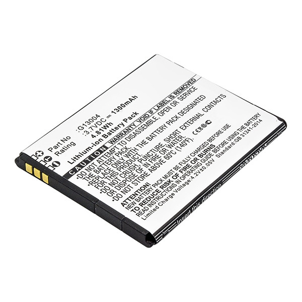 Navon G13004 accu (1300 mAh, 123accu huismerk)  ANA00059 - 1