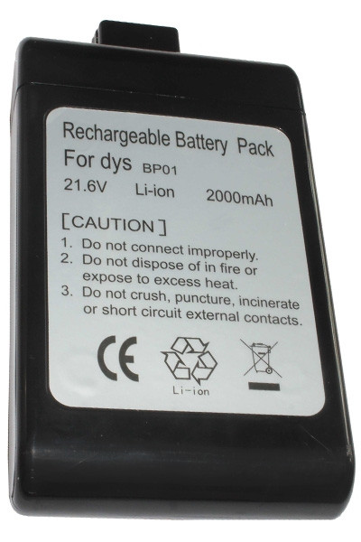 Neato 12097 / BP-01 / 912433-01 accu (2000 mAh, 123accu huismerk)  ANE00105 - 1