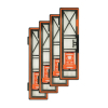 Neato Ultra-Performance HEPA filterset / 945-0474 (4 stuks, origineel)  ANE00295 - 2