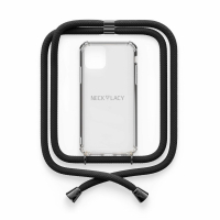 Necklacy Crossbody telefoonhoesje voor Huawei P30 | Zwart | Necklacy  ANE00235