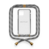 Crossbody telefoonhoesje voor iPhone 11 | Zwart/Wit | Necklacy ANE00218 - 1