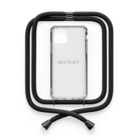 Necklacy Telefoonhoesje met koord voor Samsung Galaxy S10 | Zwart | Necklacy  ANE00220
