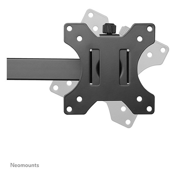Neomounts monitorarm voor 2 monitoren zwart (met klem en bladdoorvoer) 200332 - 6