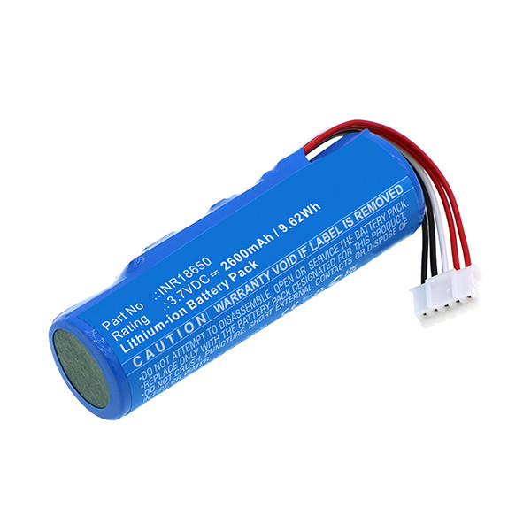 Newpos INR18650 accu (2600 mAh, 123accu huismerk)  ANE00293 - 1