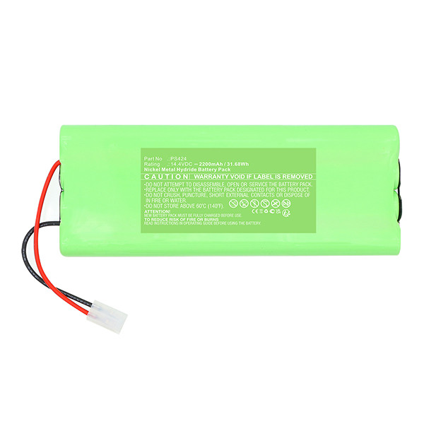 Nice PS424 accu (14.4 V, 2200 mAh, 123accu huismerk) ANI00376 - 2
