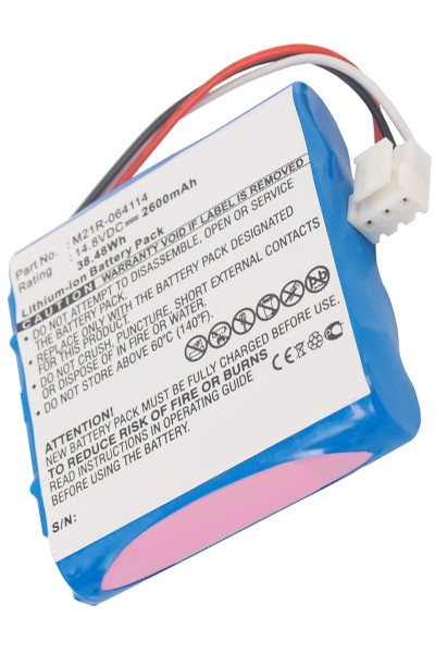 Nihon Kohden HYTB-102 / M21R-064114 accu (2600 mAh, 123accu huismerk)  ANI00081 - 1