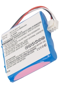 Nihon Kohden HYTB-102 / M21R-064114 accu (2600 mAh, 123accu huismerk)  ANI00081