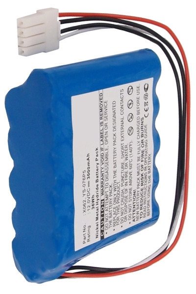 Nihon Kohden X062 / YS-076P5 accu (3800 mAh, 123accu huismerk)  ANI00079 - 1