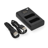 Nikon EN-EL14 USB-C double slot oplader (8.4V, 0.7A, 123accu huismerk) ANI00364 Nikon EN-EL14 USB-C double slot oplader (8.4V, 0.7A, 123accu huismerk) ANI00364