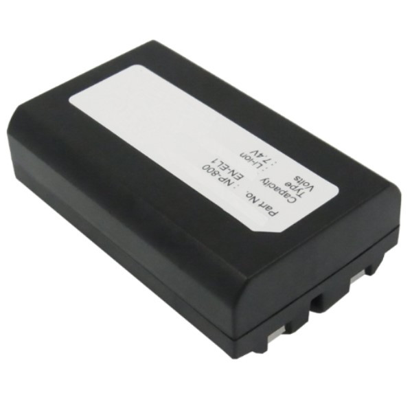 Nikon EN-EL1 / NP-800 accu (7.4 V 850 mAh, 123accu huismerk)  ANI00234 - 1