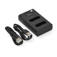 Nikon EN-EL23 USB-C double slot oplader (4.2V, 0.7A, 123accu huismerk) ANI00369