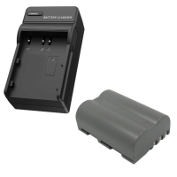 Nikon EN-EL3 / EN-EL3E accu + lader (7.4 V, 1500 mAh, 123accu huismerk)  ANI00310