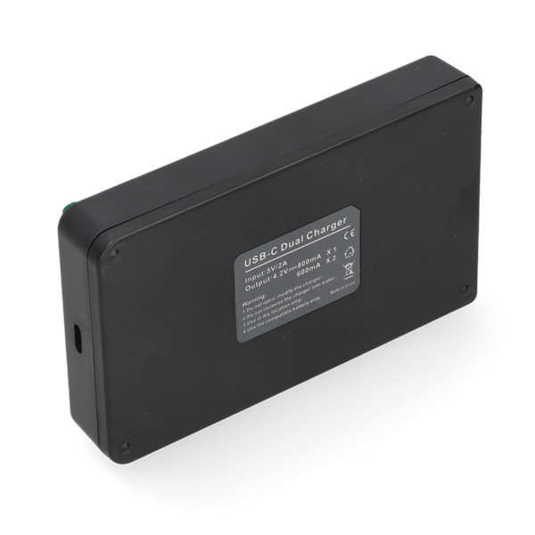 Nikon EN-EL8 USB-C double slot oplader (4.2V, 0.7A, 123accu huismerk) ANI00360 - 3