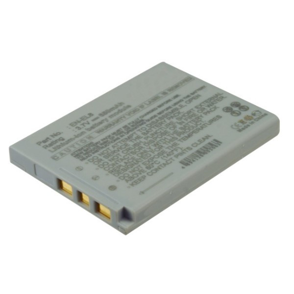 Nikon EN-EL8 accu (3.7 V, 650 mAh, 123accu huismerk) ANI00047 - 1