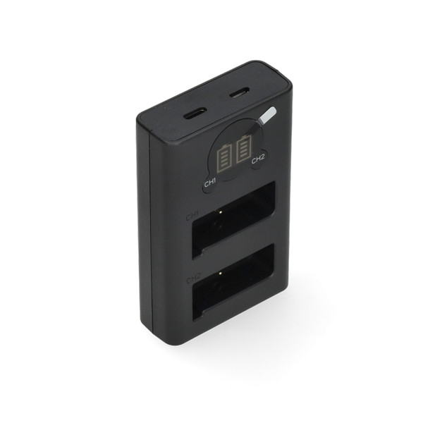 Nikon EN-EL9 USB-C double slot oplader (8.4V, 0.7A, 123accu huismerk) ANI00361 - 2