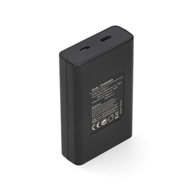 Nikon EN-EL9 USB-C double slot oplader (8.4V, 0.7A, 123accu huismerk) ANI00361 - 3