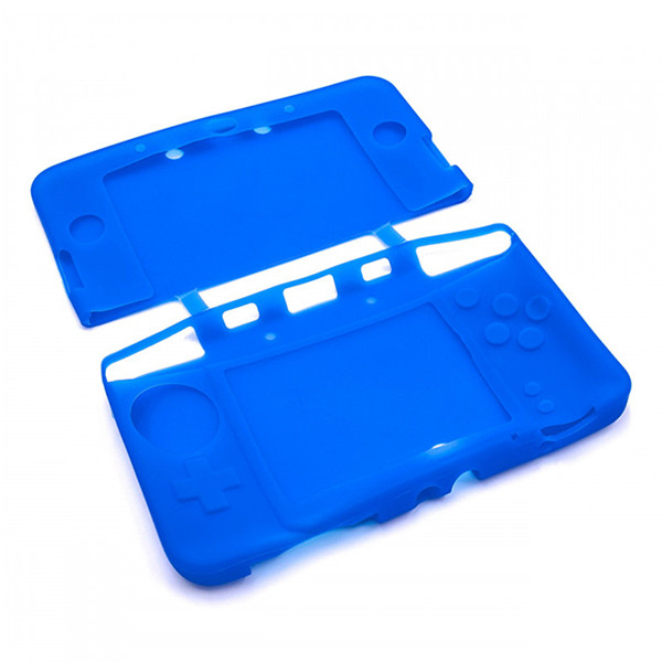 Nintendo 3DS Case (siliconen, blauw, 123accu huismerk)  ANI00285 - 1