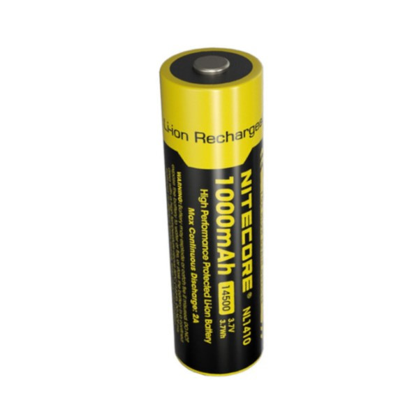 Nitecore 14500 / NL1410 batterij (3.7 V, 2A, 1000 mAh)  ANI00225 - 1