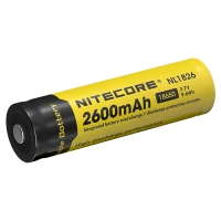 Nitecore 18650 Button Top accu (3.7 V, 2600 mAh)  ANI00180
