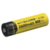 Nitecore 18650 Button Top accu (3.7 V, 2600 mAh)