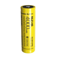 Nitecore 21700 / NL2140 Li-ion  batterij (3.6V, 4000 mAh, 8A) ANI00287