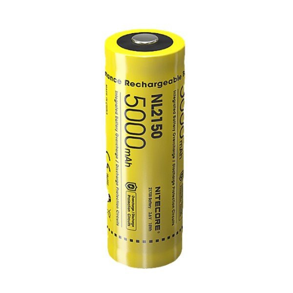 Nitecore 21700 / NL2150 Li-ion batterij (3.6V, 8A, 5000 mAh)  ANI00288 - 1