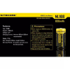 Nitecore 5 stuks Nitecore RCR123A / 16340 Oplaadbare Batterijen (3.7 V, Li-ion, 650 mAh)  ANI00327 - 3