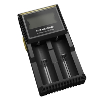 Nitecore D2 Oplader voor Li-ion / LiFePO4 / Ni-Mh Batterijen  ANB00816