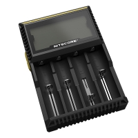Nitecore D4 Oplader voor Li-ion / LiFePO4 / Ni-Mh Batterijen  ANB00814