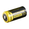 Nitecore RCR123A / 16340 Oplaadbare Batterij (3.7 V, Li-ion, 650 mAh)