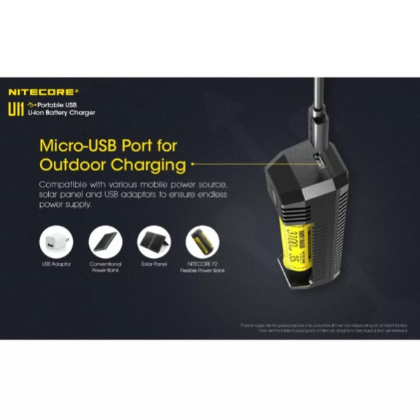 Nitecore UI1 USB Oplader voor Li-ion Batterijen  ANI00272 - 4