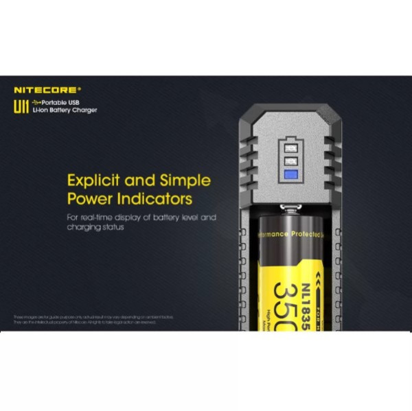 Nitecore UI1 USB Oplader voor Li-ion Batterijen  ANI00272 - 5