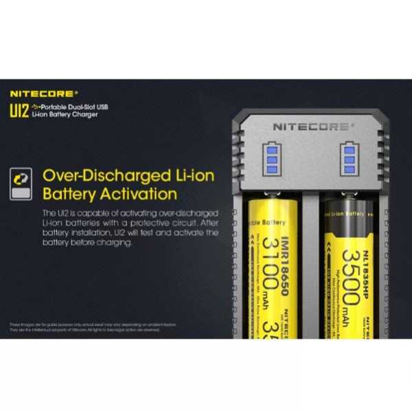 Nitecore UI2 USB Oplader voor Li-ion Batterijen  ANI00286 - 5