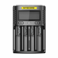 Nitecore UMS4 USB Oplader voor Li-ion / LiFePO4 / Ni-Mh Batterijen  ANI00255