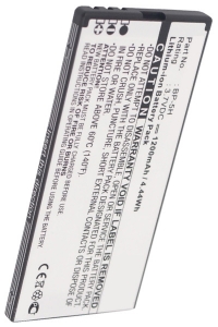 Nokia BP-5H accu (1200 mAh, 123accu huismerk)  ANO00042