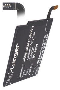 Nokia BV-4BW accu (3400 mAh, 123accu huismerk)  ANO00032