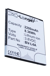 Nokia BV-L4A accu (2200 mAh, 123accu huismerk)  ANO00148