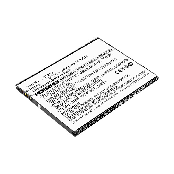 Nokia SP210 accu (3.8 V, 2400 mAh, 123accu huismerk)  ANO00235 - 1