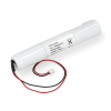 Noodverlichting 3xHTCs staaf met S26 stekker (3.6V, 1800 mAh, NiCd, 123accu huismerk) ANB03600 - 2