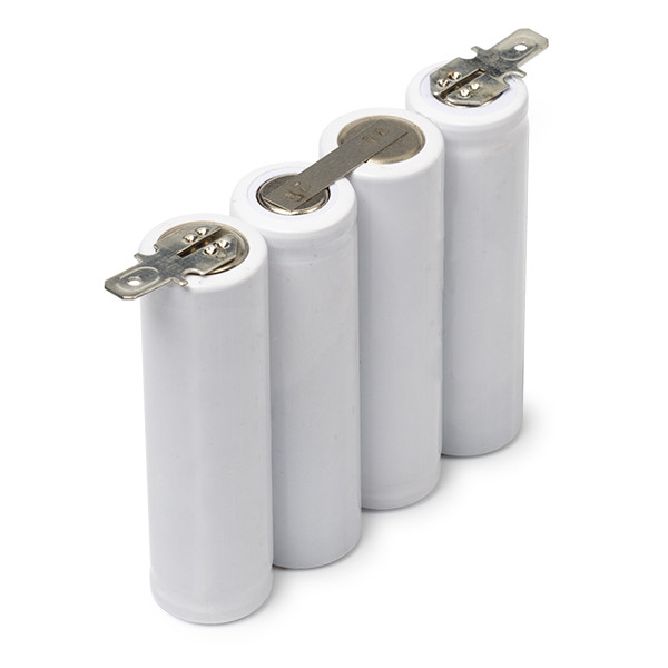 Noodverlichting side by side AA cell (4.8V, 1300 mAh, 123accu huismerk)  ANR00015 - 1